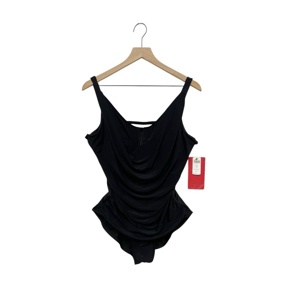 Magicsuit Suzette One Piece Swimsuit Size 16 Black